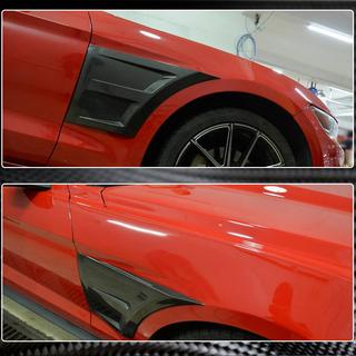 Priekšējo spārnu uzlikas (karbons) Ford Mustang 2015–2023 foto 4