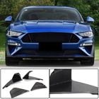Ford Mustang 2015–2023 Miglas lukturu uzlikas (2018-2021, oglekļa šķiedra) foto 1