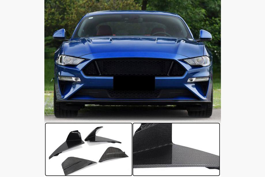 Ford Mustang 2015–2023 Miglas lukturu uzlikas (2018-2021, oglekļa šķiedra) Image