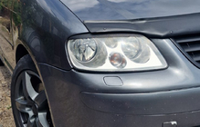 Volkswagen Caddy 2004–2010 Lukturu uzacis (melnas) foto 11