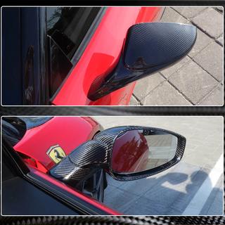 Spoguļu vāciņi (oglekļa šķiedra) Ferrari 458 Italia 2009–2015 foto 3