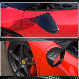 Spoguļu vāciņi (oglekļa šķiedra) Ferrari 458 Italia 2009–2015 foto 4