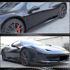 Ferrari 458 Italia 2009–2015 Sānu sliekšņi (2011-2013, karbons) foto 5