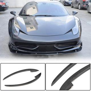 Priekšējā bufera uzlikas V2 (2011-2013, oglekļa šķiedra) Ferrari 458 Italia 2009–2015 foto 1