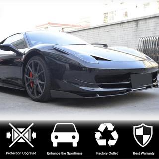 Priekšējā bufera uzlikas V2 (2011-2013, oglekļa šķiedra) Ferrari 458 Italia 2009–2015 foto 3