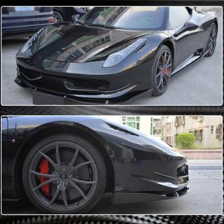 Priekšējā bufera uzlikas V2 (2011-2013, oglekļa šķiedra) Ferrari 458 Italia 2009–2015 foto 4
