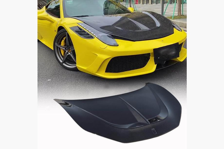 Ferrari 458 Italia 2009–2015 Motora pārsegs (2011-2013, oglekļa šķiedra) Image