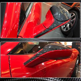 Spoguļu vāciņi (oglekļa šķiedra) Ferrari 458 Italia 2009–2015 foto 4