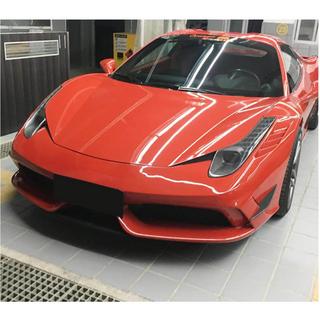 Priekšējā bufera uzlikas (2014-2015, oglekļa šķiedra) Ferrari 458 Italia 2009–2015 foto 3
