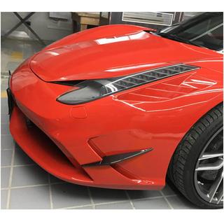 Priekšējā bufera uzlikas (2014-2015, oglekļa šķiedra) Ferrari 458 Italia 2009–2015 foto 4