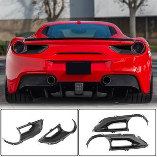 Aizmugurējo lukturu uzlikas (2015-2017, karbons) Ferrari 488 GTB 2015–2019 foto 1