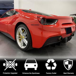 Aizmugurējo lukturu uzlikas (2015-2017, karbons) Ferrari 488 GTB 2015–2019 foto 2