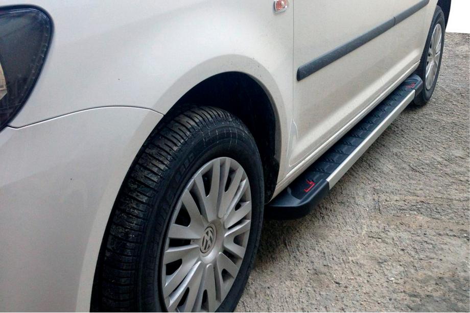 Volkswagen Caddy 2004–2010 Sānu pakāpieni Red-style (2 gab., alumīnija) Maxi bāze Image