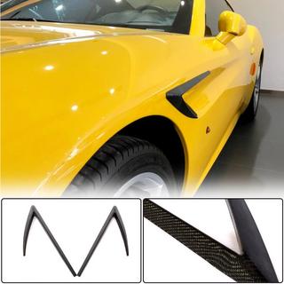 Priekšējo spārnu uzlikas (2015-2018, Carbon) Ferrari California 2008–2017 foto 1