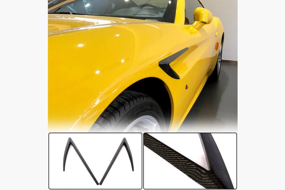 Ferrari California 2008–2017 Priekšējo spārnu uzlikas (2015-2018, Carbon) Foto 1