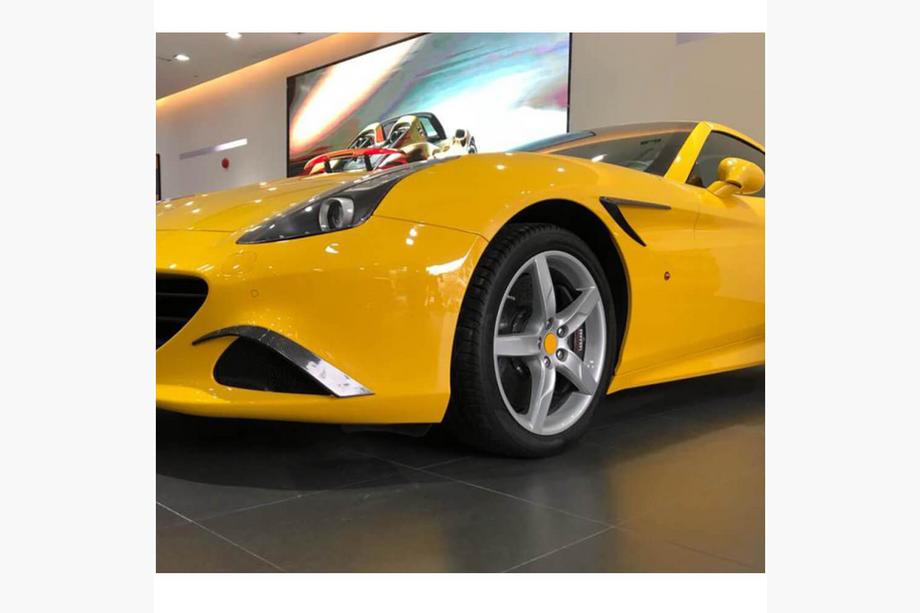Ferrari California 2008–2017 Priekšējo spārnu uzlikas (2015-2018, Carbon) Foto 3