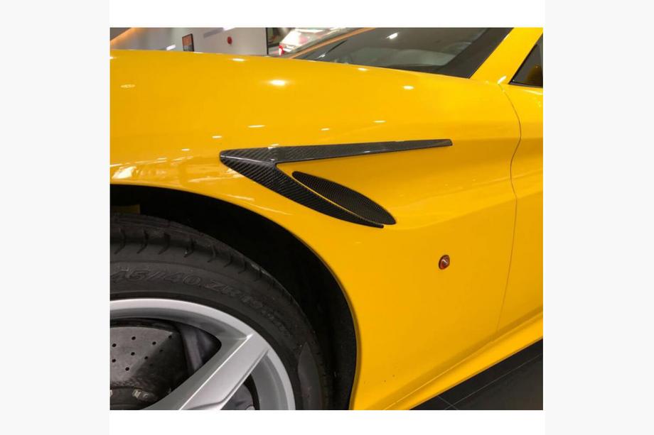 Ferrari California 2008–2017 Priekšējo spārnu uzlikas (2015-2018, Carbon) Foto 4