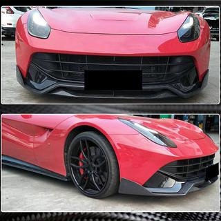 Priekšējā bampera lūpa Lip (2012-2014, Oglekļa šķiedra) Ferrari F12 Berlinetta 2012–2017 foto 3
