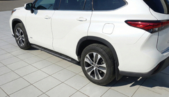 Toyota Highlander 2019– OEM sānu pakāpieni (2024+, 2 gab., alumīnijs) foto 1