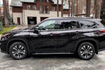 Toyota Highlander 2019– OEM sānu pakāpieni (2024+, 2 gab., alumīnijs) foto 6
