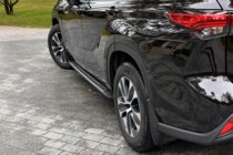 Toyota Highlander 2019– OEM sānu pakāpieni (2024+, 2 gab., alumīnijs) foto 11