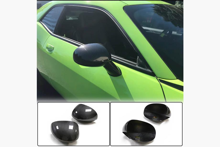 Dodge Challenger 2008–2023 Spoguļu vāciņi (oglekļa šķiedra) Image