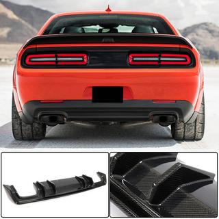 Aizmugurējā bampera difuzors (2015-2023, oglekļa šķiedra) Dodge Challenger 2008–2023 foto 1