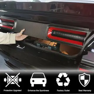 Bagāžnieka vāka uzlika (2015-2023, Karbons) Dodge Challenger 2008–2023 foto 2