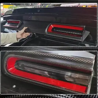 Bagāžnieka vāka uzlika (2015-2023, Karbons) Dodge Challenger 2008–2023 foto 4