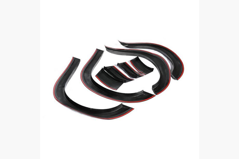 Dodge Challenger 2008–2023 Riteņu arku uzlikas (2015-2019, Karbons) Foto 3