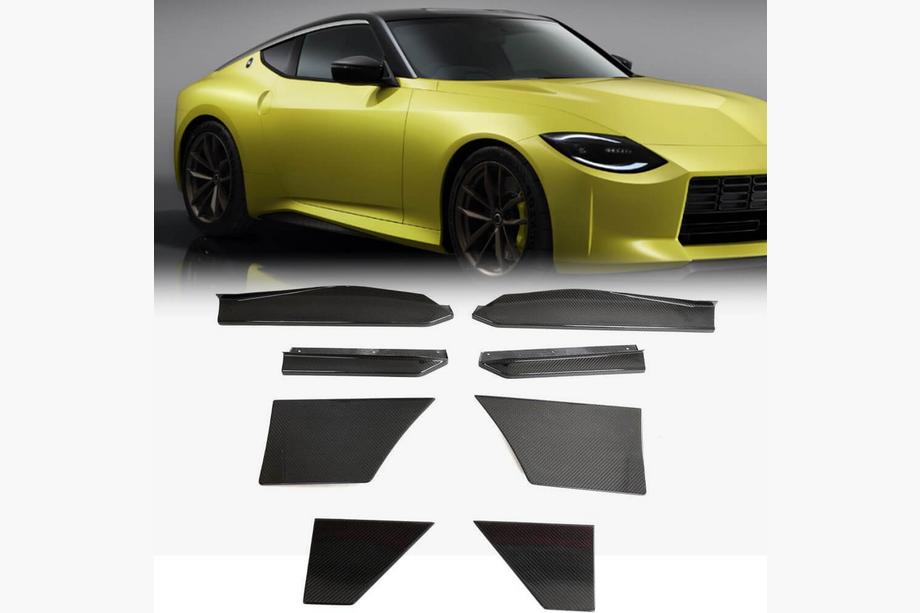 Nissan 400Z 2022– Sānu sliekšņi (oglekļa šķiedra) Image