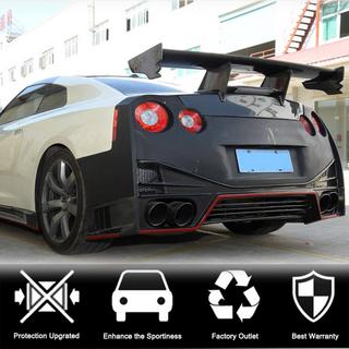 Aizmugurējā bufera difuzors (2009-2015, Karbons) Nissan GT-R 2008–2025 foto 3