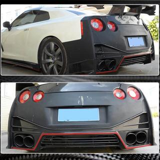 Aizmugurējā bufera difuzors (2009-2015, Karbons) Nissan GT-R 2008–2025 foto 4