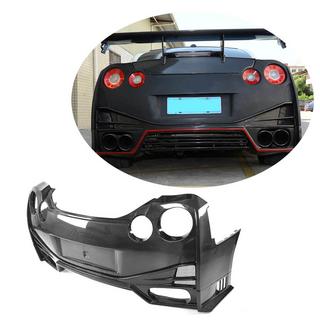 Aizmugurējais buferis (2009-2015, Oglekļa šķiedra) Nissan GT-R 2008–2025 foto 1