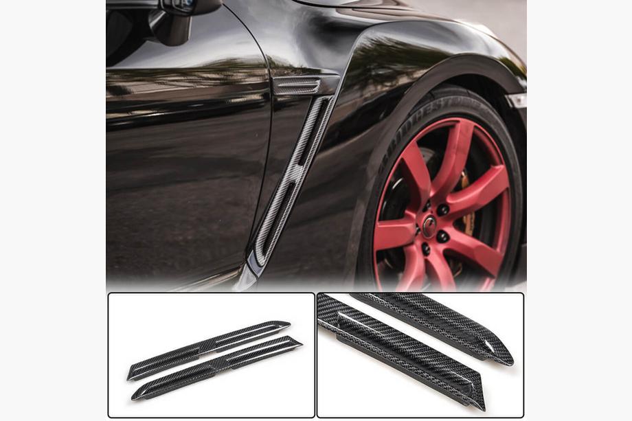 Nissan GT-R 2008–2025 Priekšējo spārnu uzlikas (2009-2015, Carbon) Image