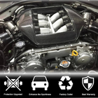 Nissan GT-R 2008–2025 Dzinēja dekoratīvais vāks (2009-2015, oglekļa šķiedra) foto 3