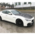 Maserati Ghibli 2013–2023 Motora pārsegs (2014-2020, karbons) foto 3