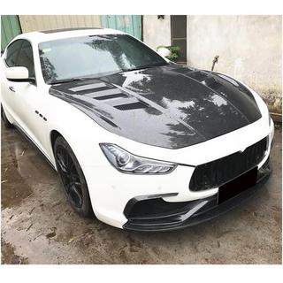 Motora pārsegs (2014-2020, karbons) Maserati Ghibli 2013–2023 foto 2