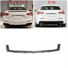 Maserati Ghibli 2013–2023 Aizmugurējā bufera difuzors (Base 2018-2020, karbons) foto 6