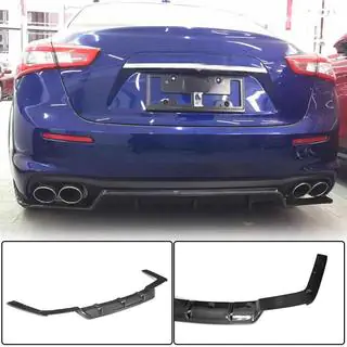 Aizmugurējā bufera difuzors (Base 2018-2020, karbons) Maserati Ghibli 2013–2023 foto 1