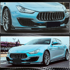 Maserati Ghibli 2013–2023 Priekšējā bufera uzlikas (Base 2018-2020, oglekļa šķiedra) foto 5