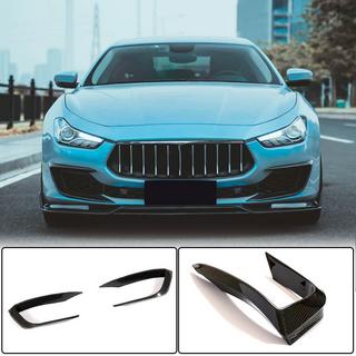 Priekšējā bufera uzlikas (Base 2018-2020, oglekļa šķiedra) Maserati Ghibli 2013–2023 foto 1