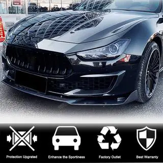 Priekšējā bufera uzlikas (Base 2018-2020, oglekļa šķiedra) Maserati Ghibli 2013–2023 foto 3