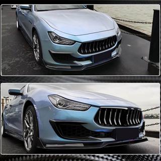 Priekšējā bufera uzlikas (Base 2018-2020, oglekļa šķiedra) Maserati Ghibli 2013–2023 foto 4