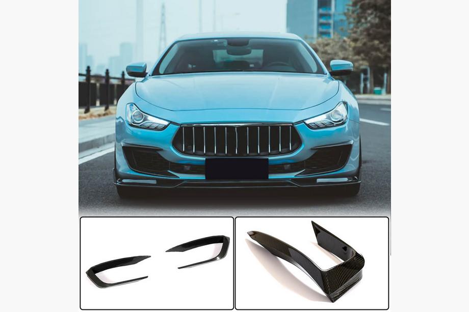 Maserati Ghibli 2013–2023 Priekšējā bufera uzlikas (Base 2018-2020, oglekļa šķiedra) Image