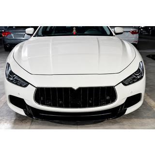 Priekšējā bufera uzlika Lip V2 (Base/S/S Q4 2013-2017, oglekļa šķiedra) Maserati Ghibli 2013–2023 foto 2