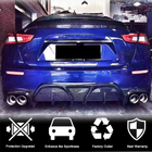 Maserati Ghibli 2013–2023 Aizmugurējā bufera difuzors (Base/S/S Q4 2014-2017, oglekļa šķiedra) foto 3