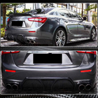 Maserati Ghibli 2013–2023 Aizmugurējā bufera difuzors (Base/S/S Q4 2014-2017, oglekļa šķiedra) foto 5