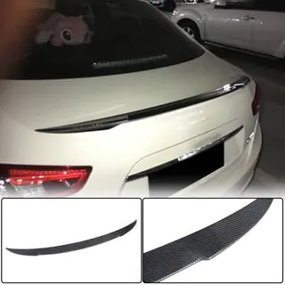 Spoileris V2 (oglekļa šķiedra) Maserati Ghibli 2013–2023 foto 1