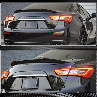 Spoileris V3 (karbons) Maserati Ghibli 2013–2023 foto 3